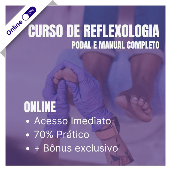 Curso Online de Reflexologia Podal e Manual Completo