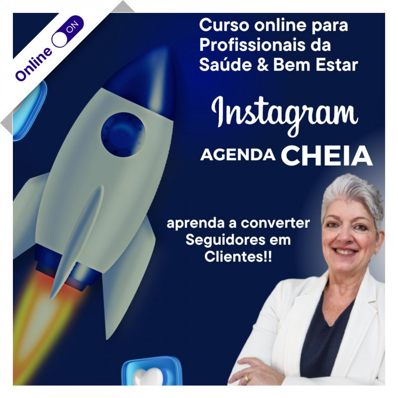 Instagram Agenda Cheia com Cristina Lopes