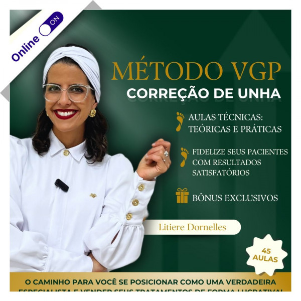 Curso de Método VGP - Correção de Unha com Liti Dornelles