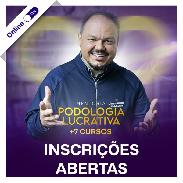 Podologia Lucrativa com + 7 Cursos (Acesso Vitalício) com Jonas Campos - IBRAP