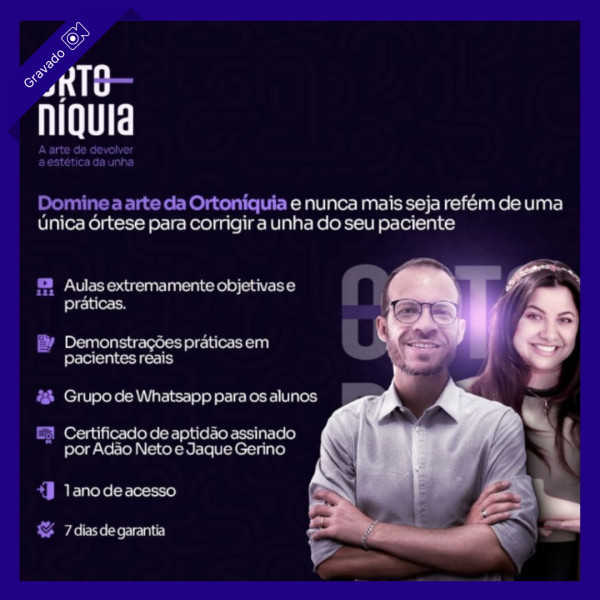 Ortoníquia, com Jaqueline Gerino e Adão Neto