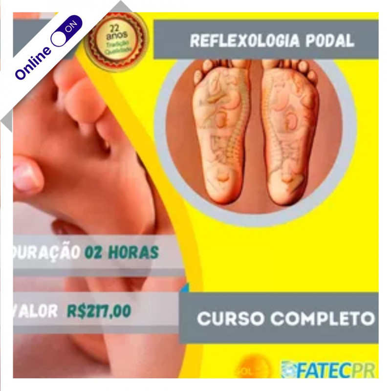 Curso de Reflexologia Podal Chinesa - MTC