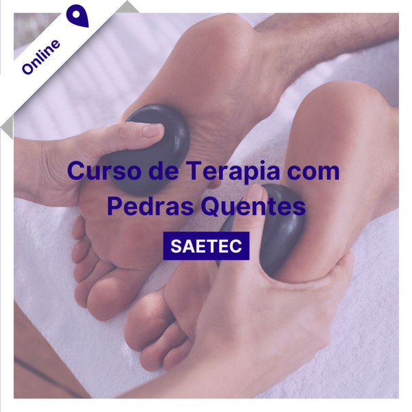 Curso de Terapia com Pedras Quentes - SAETEC