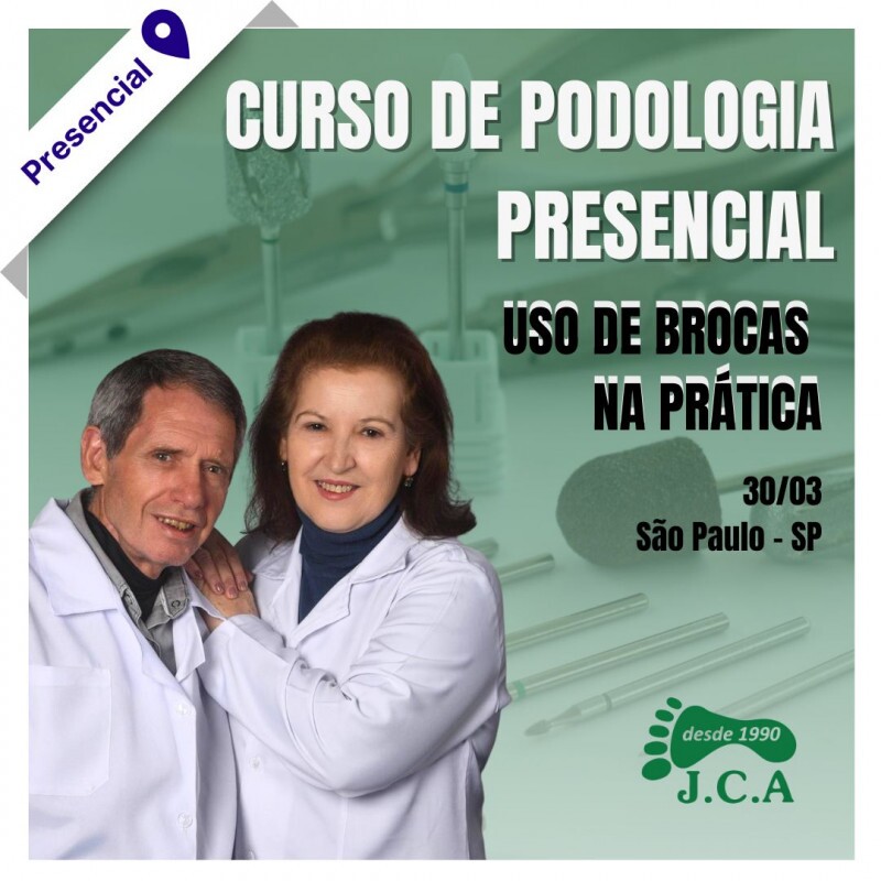 Curso de Podologia Presencial - Uso de Brocas na Prática