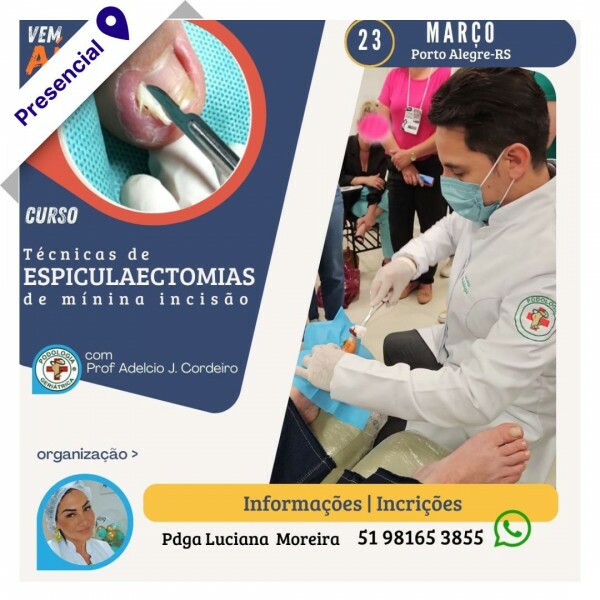 Curso de Técnicas de Espiculaectomias de Mínima Incisão