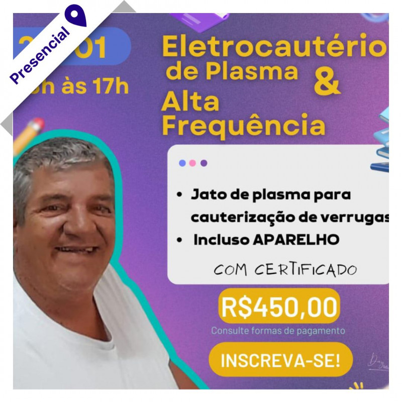 Curso de Eletrocautério de Plasma e Alta Frequência com Leo Miguel - CAP