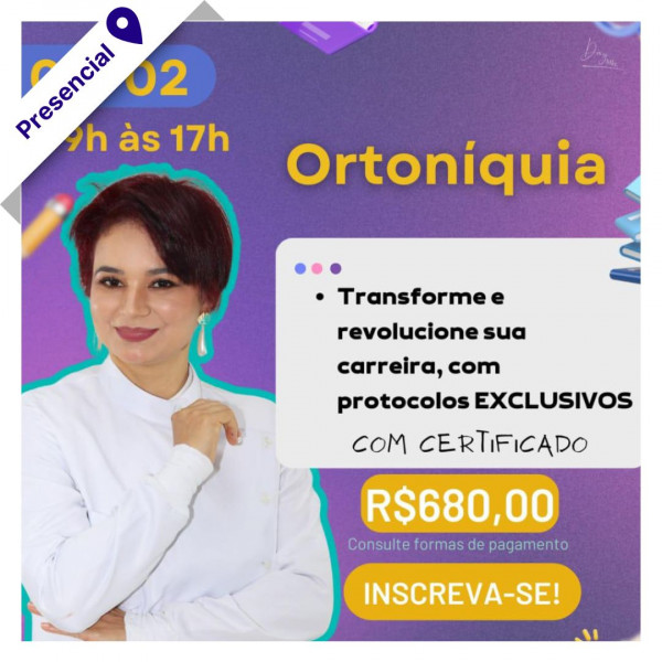 Curso de Ortoníquia com Vilma Carvalho - CAP