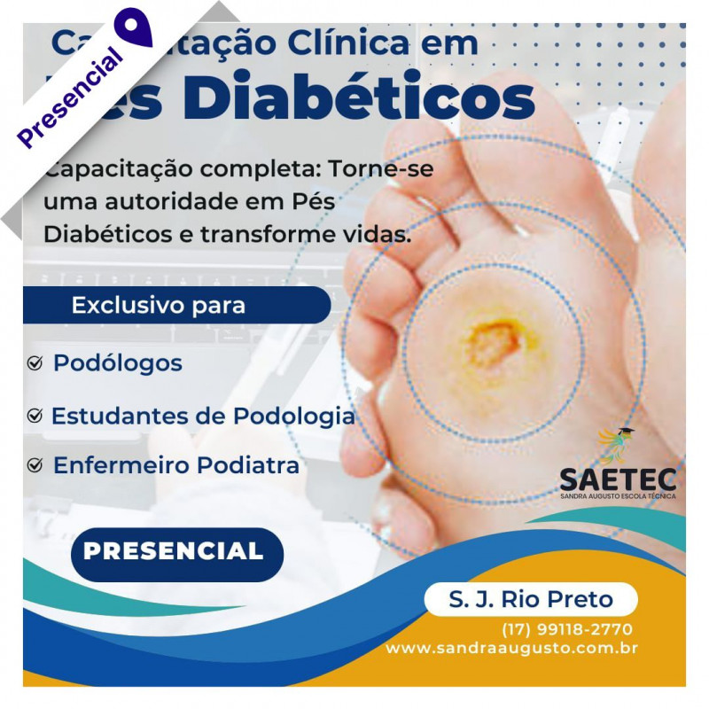 Curso de Capacitação Clínica em Pés Diabéticos