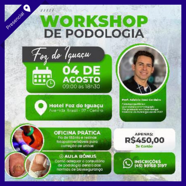 Workshop de Podologia 