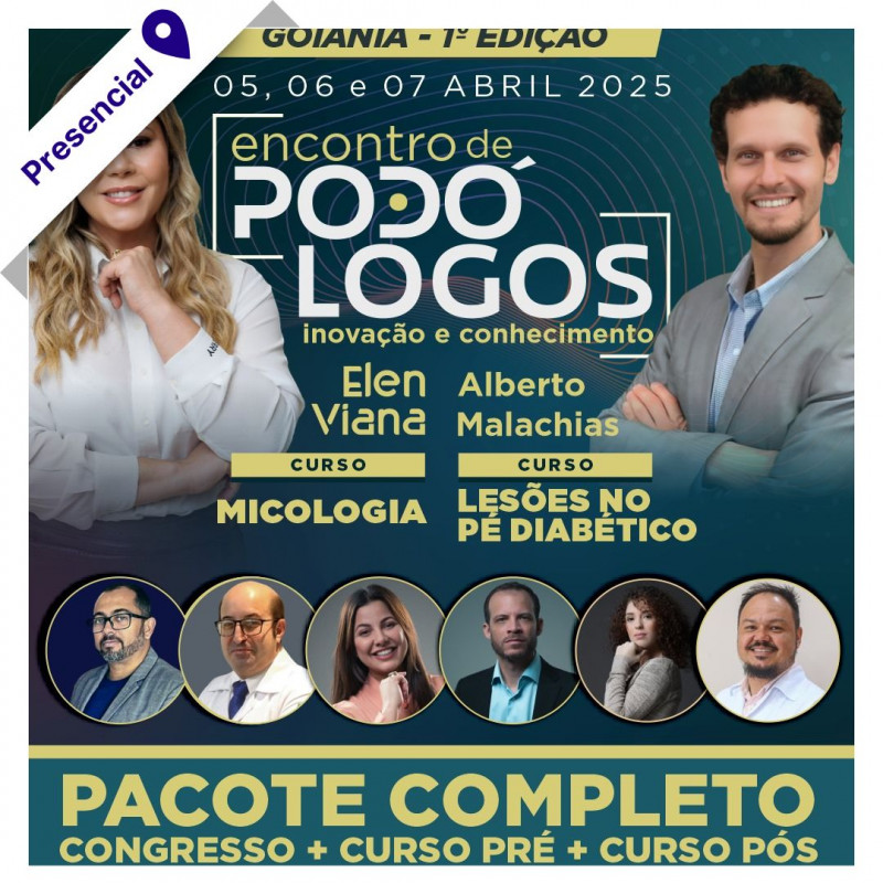 Encontro de Podólogos - Combo Plus