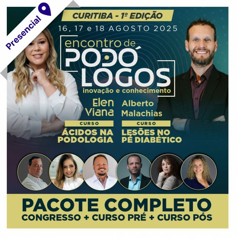 Encontro de Podólogos Curitiba - Combo Plus