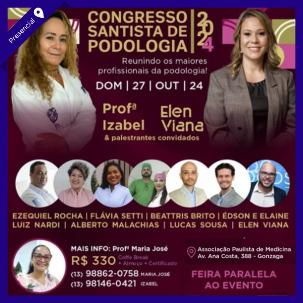 Congresso Santista de Podología 2024